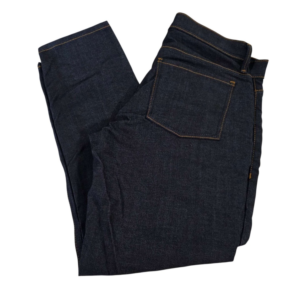 NWOT U-5'10 Xavier Mens‎ Dark Wash Denim Jeans "Under 5'10" 31x26 Slim Fit